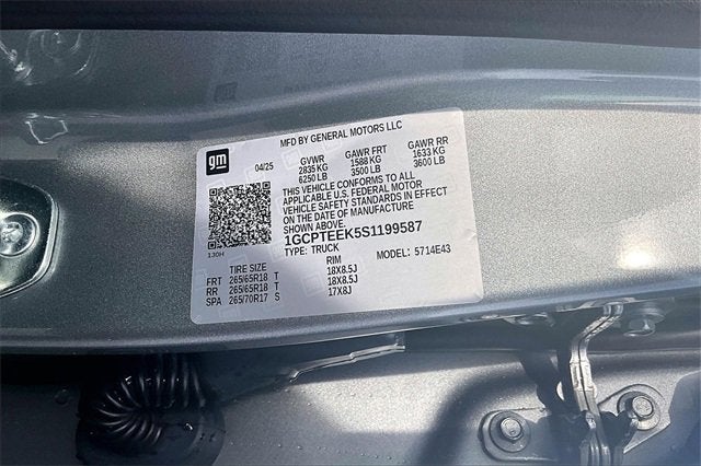 2025 Chevrolet Colorado Trail Boss