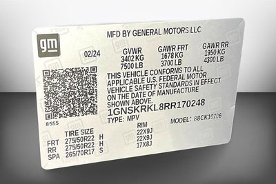 2024 Chevrolet Tahoe RST