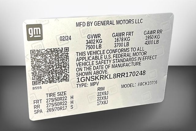 2024 Chevrolet Tahoe RST