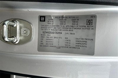 2016 GMC Canyon 4WD SLE