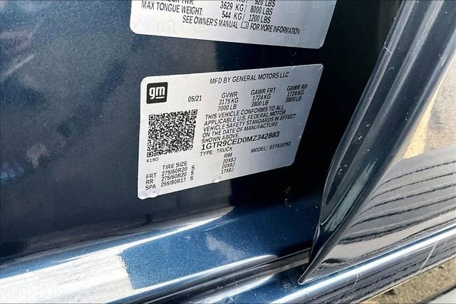 2021 GMC Sierra 1500 Elevation