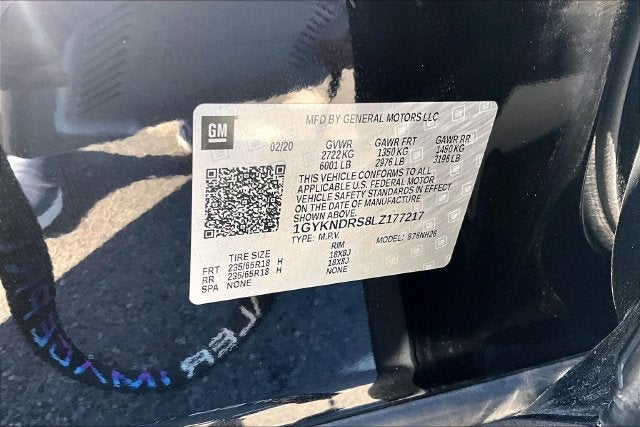 2020 Cadillac XT5 Premium Luxury AWD