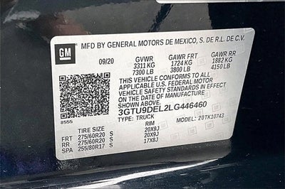 2020 GMC Sierra 1500 SLT