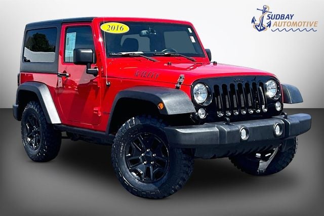 2016 Jeep Wrangler Willys Wheeler