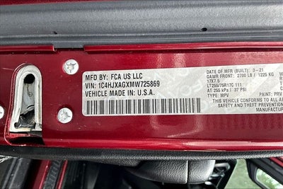 2021 Jeep Wrangler Willys