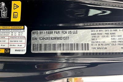 2021 Jeep Wrangler Unlimited Sahara