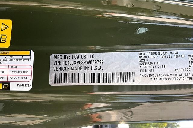 2023 Jeep Wrangler Sahara 4xe