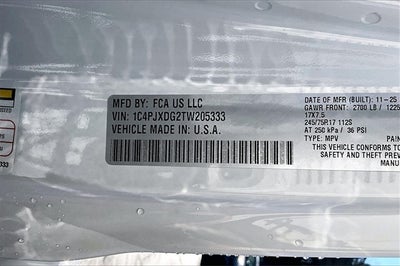 2026 Jeep Wrangler Sport S