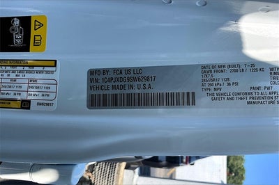 2025 Jeep Wrangler Sport S