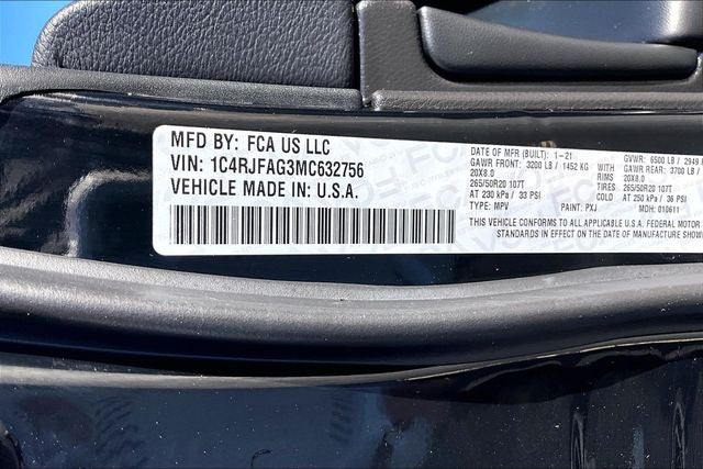 2021 Jeep Grand Cherokee Laredo X