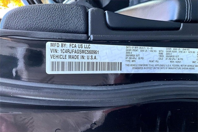 2021 Jeep Grand Cherokee Laredo X