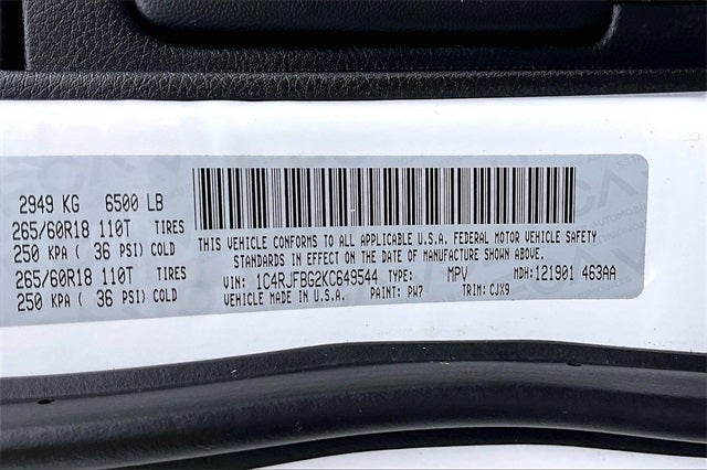 2019 Jeep Grand Cherokee Limited