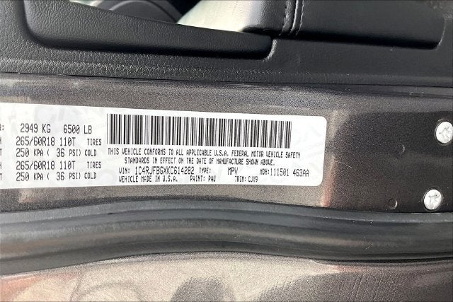 2019 Jeep Grand Cherokee Limited
