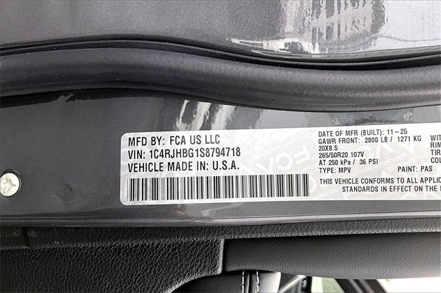 2025 Jeep Grand Cherokee Limited