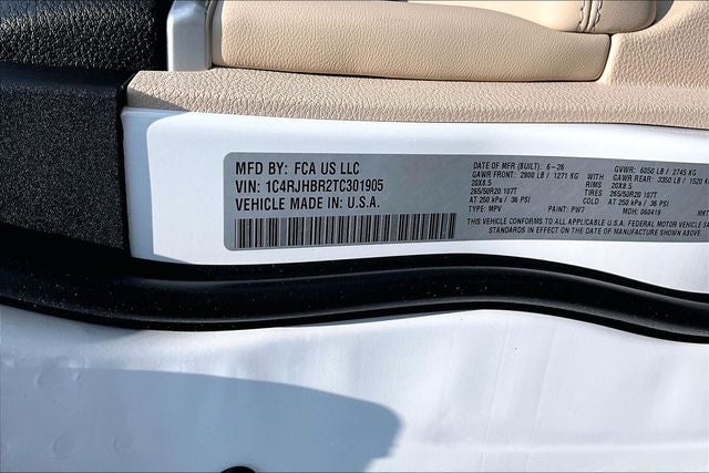 2026 Jeep Grand Cherokee Limited