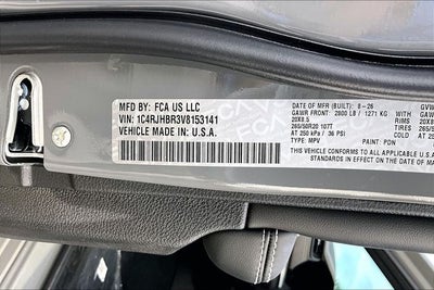 2027 Jeep Grand Cherokee Limited Reserve