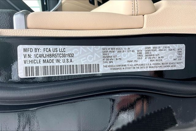 2026 Jeep Grand Cherokee Limited