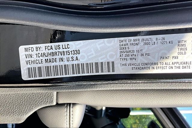 2027 Jeep Grand Cherokee Limited