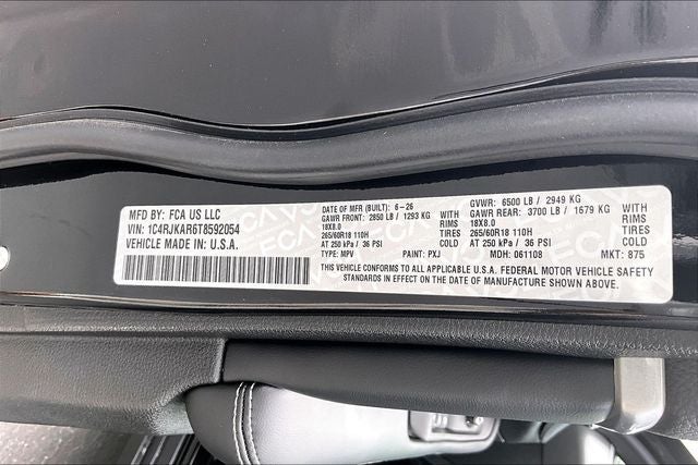 2026 Jeep Grand Cherokee L Laredo Altitude