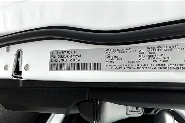 2025 Jeep Grand Cherokee L Limited