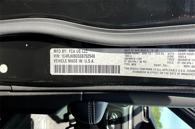 2025 Jeep Grand Cherokee L Limited