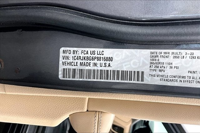 2023 Jeep Grand Cherokee L Limited