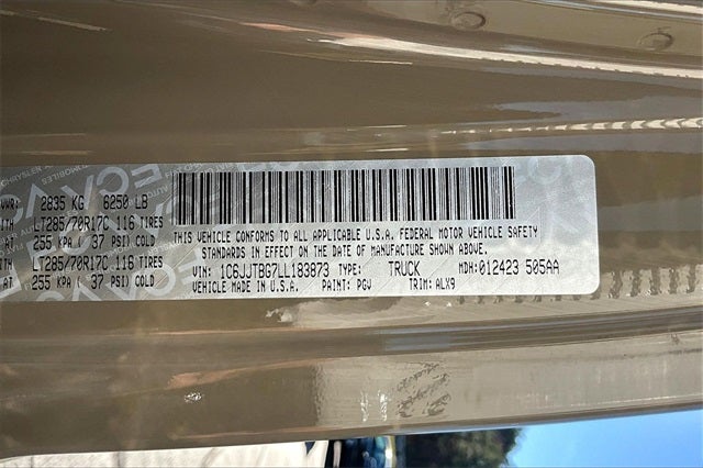 2020 Jeep Gladiator Rubicon