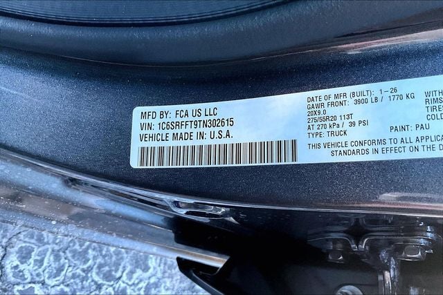 2026 RAM 1500 Big Horn/Lone Star