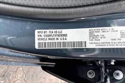 2026 RAM 1500 Laramie