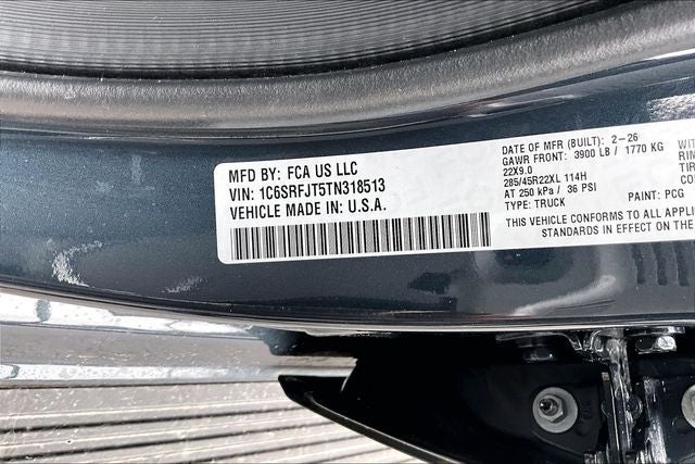 2026 RAM 1500 Laramie