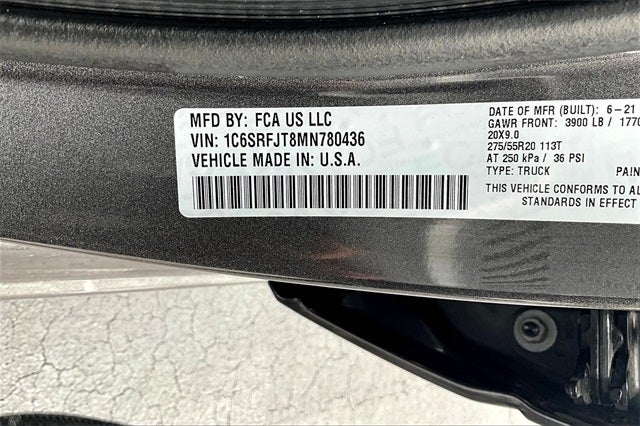 2021 RAM 1500 Laramie