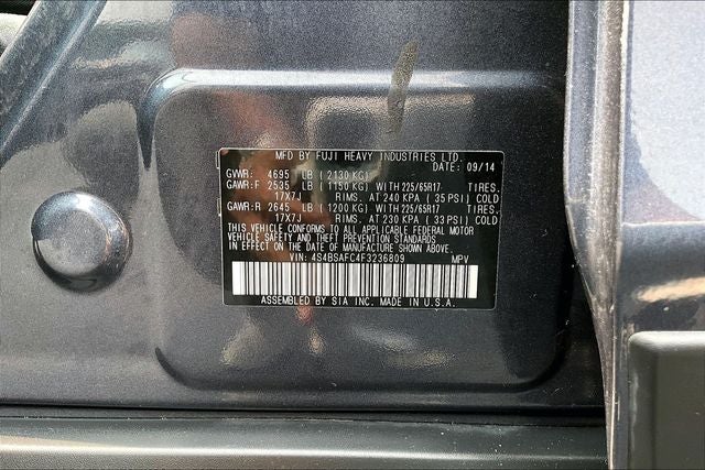 2015 Subaru Outback 2.5i Premium