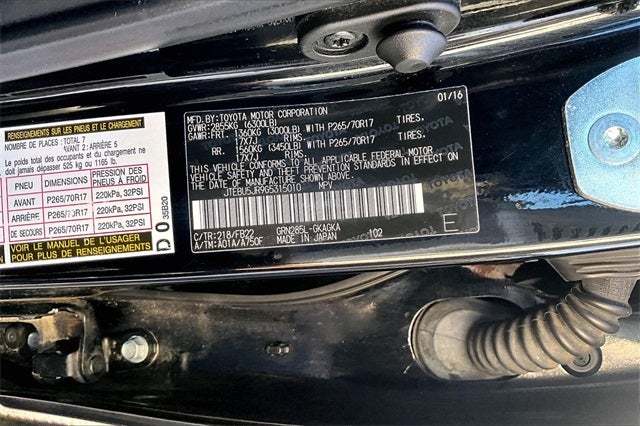 2016 Toyota 4Runner SR5